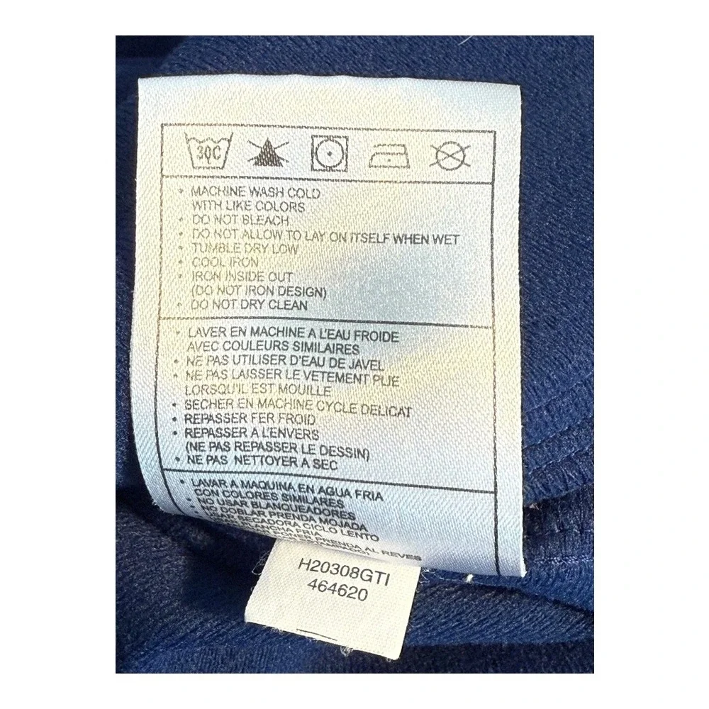 Nike Kids‎ Full Zip Track Jacket Blue Athletic Activewear Casual